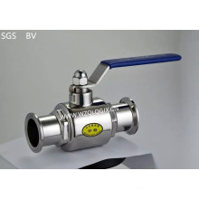 Stainless Steel Sanitary Clamped Direct 2 Way Ball Valve